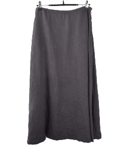 muji linen skirt (M)
