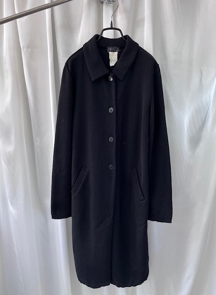 agnes B wool coat (made in France)