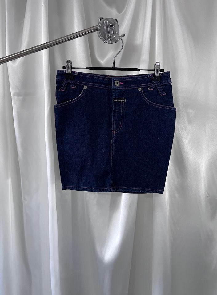 DOLCE&amp;GABBANA denim skirt  (made in Italy)