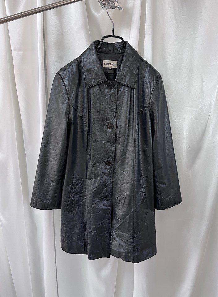 Castelbajac leather jacket